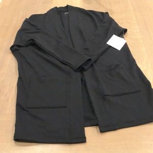 Black SUPER Soft Beyond Yoga long cardigan - NWT